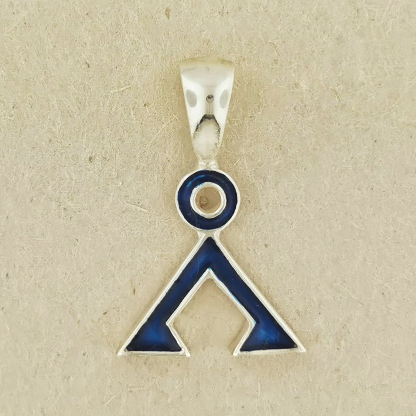 Stargate Earth Symbol Charm Pendant - Le Dragon Argenté