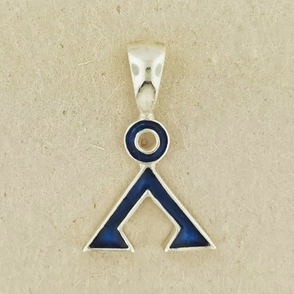 Stargate Earth Symbol Charm Pendant - Le Dragon Argenté