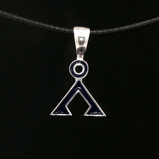 Stargate Earth Symbol Charm Pendant - Le Dragon Argenté