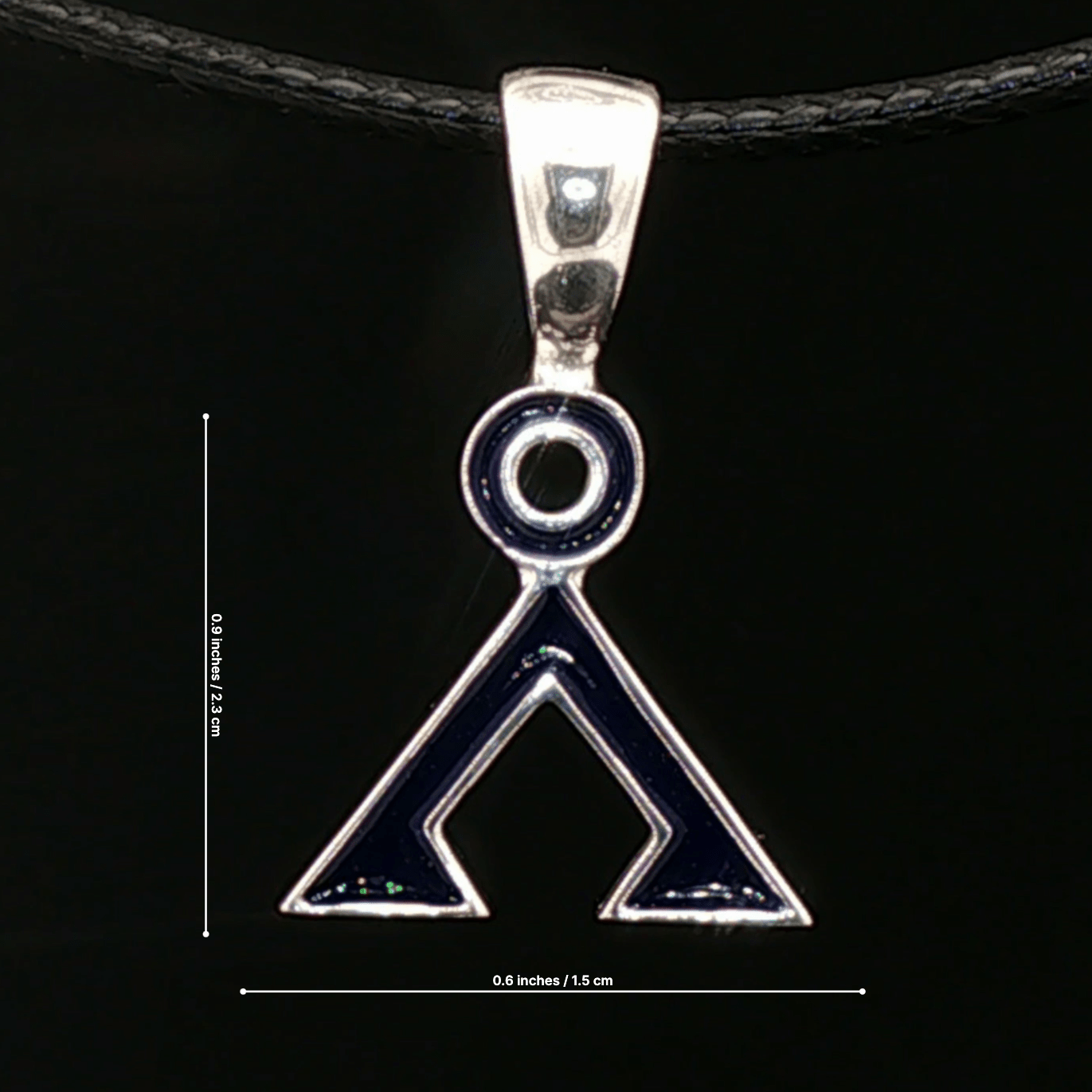 Stargate Earth Symbol Charm Pendant - Le Dragon Argenté