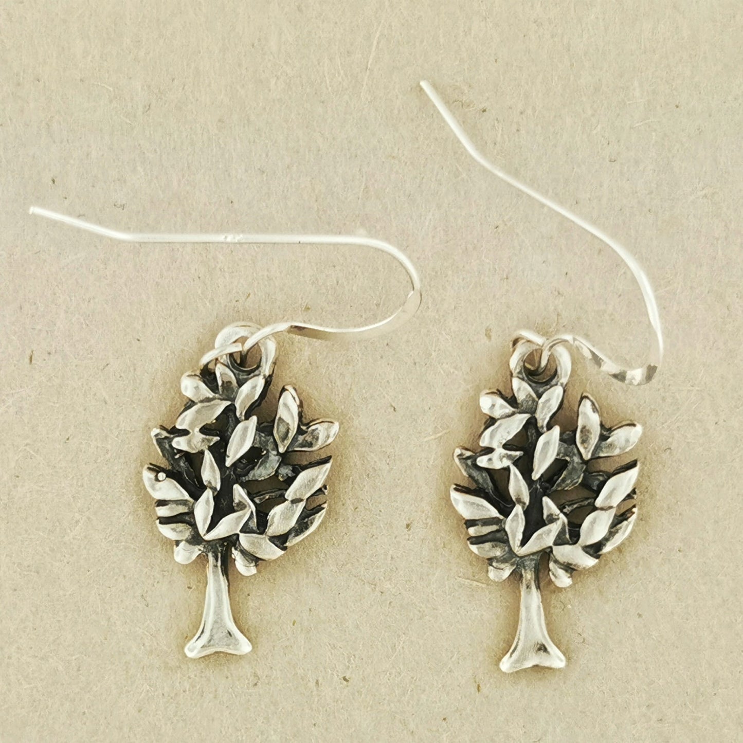 Tree Dangle Earrings - Le Dragon Argenté