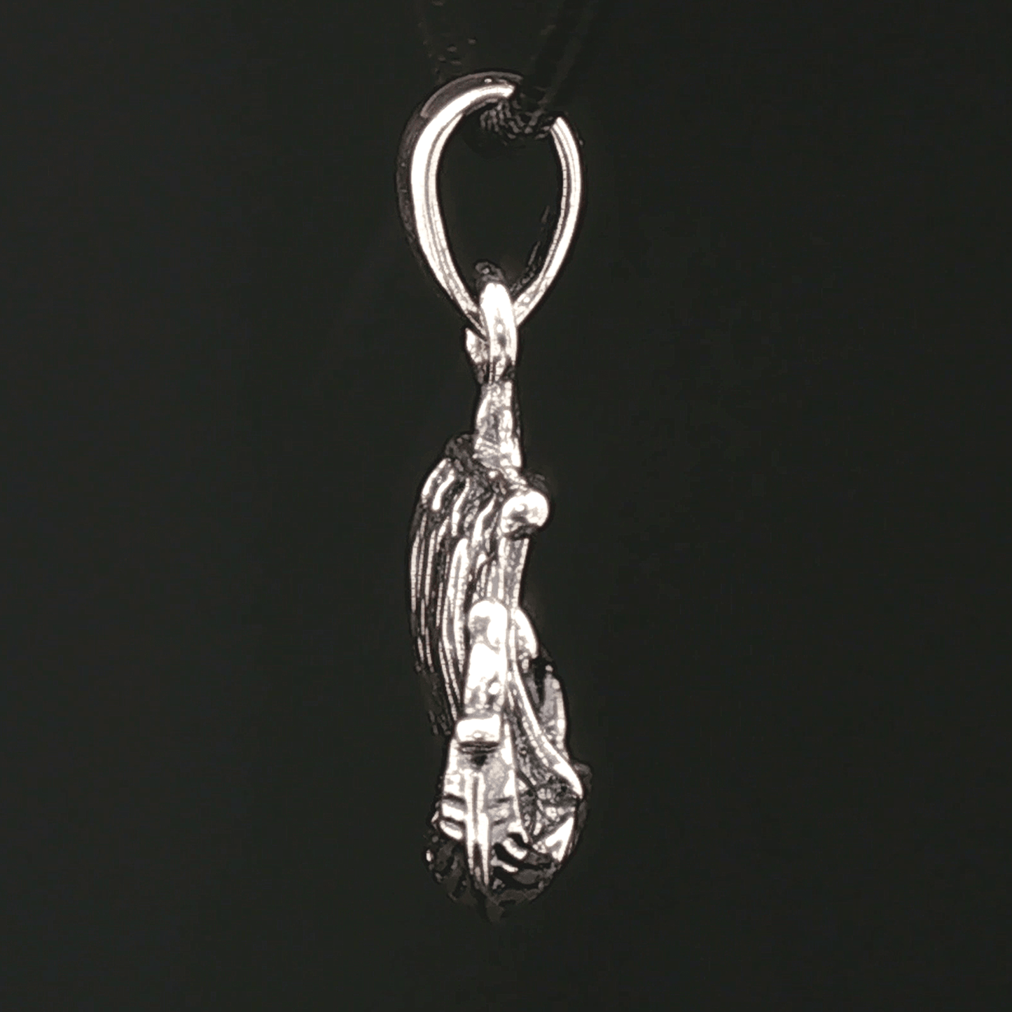 Viking Long Ship Pendant in Sterling Silver or Antique Bronze - Le Dragon Argenté