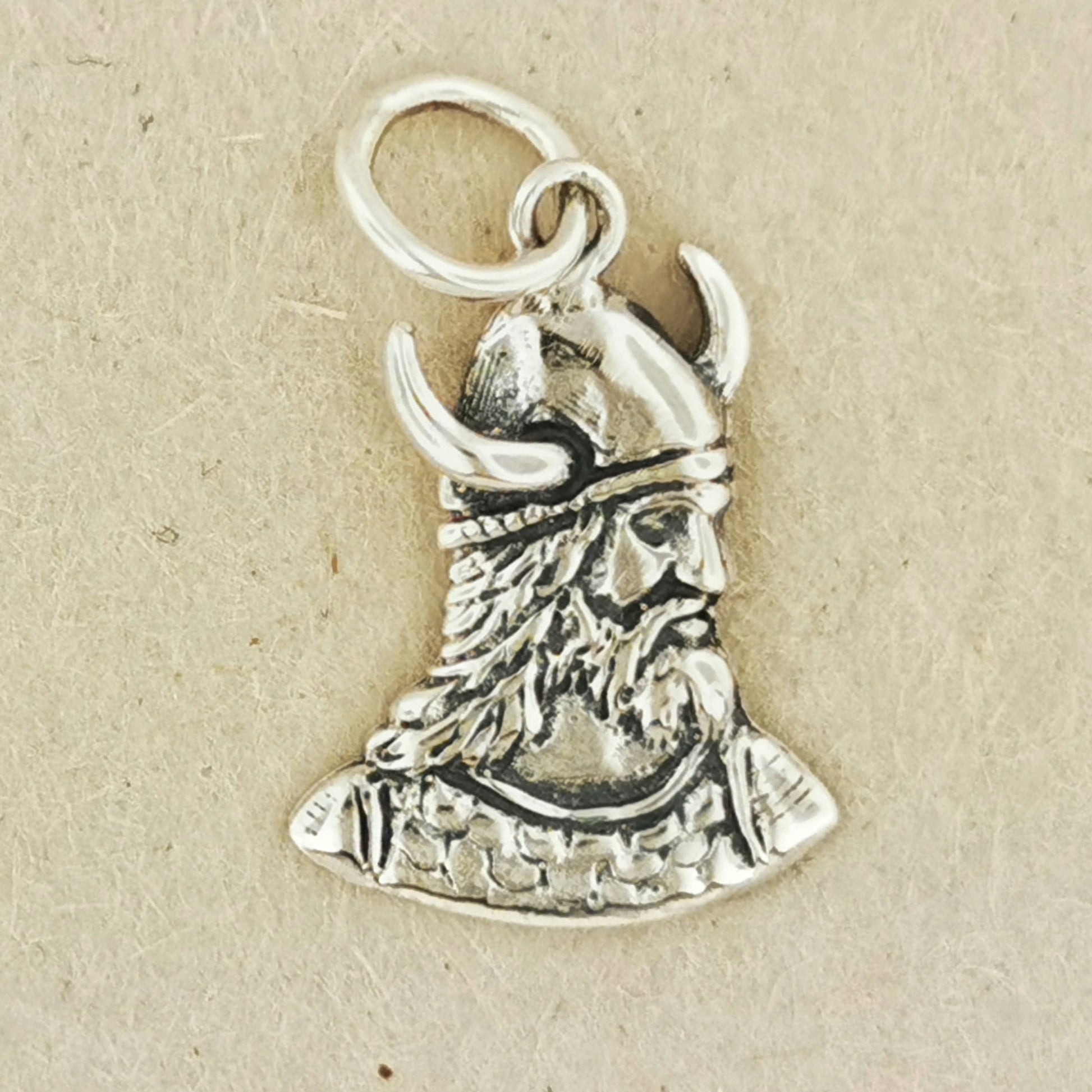 viking head charm in sterling silver, silver viking charm, silver viking pendant, silver viking jewelry, silver viking jewellery, viking head pendant, viking head charm, historical viking necklace, heathen charm pendant, viking charm pendant, silver charm pendant, norse pendant, silver norse pendant, sterling silver viking jewelry, sterling silver viking jewellery, sterling silver viking charm