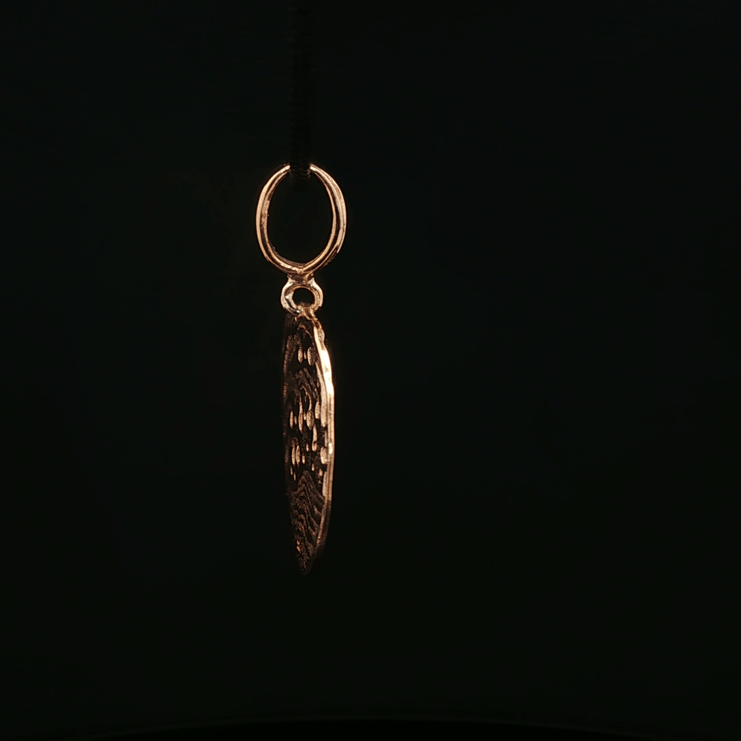 Wave pendant in Antique Bronze - Le Dragon Argenté - Live Sale - 