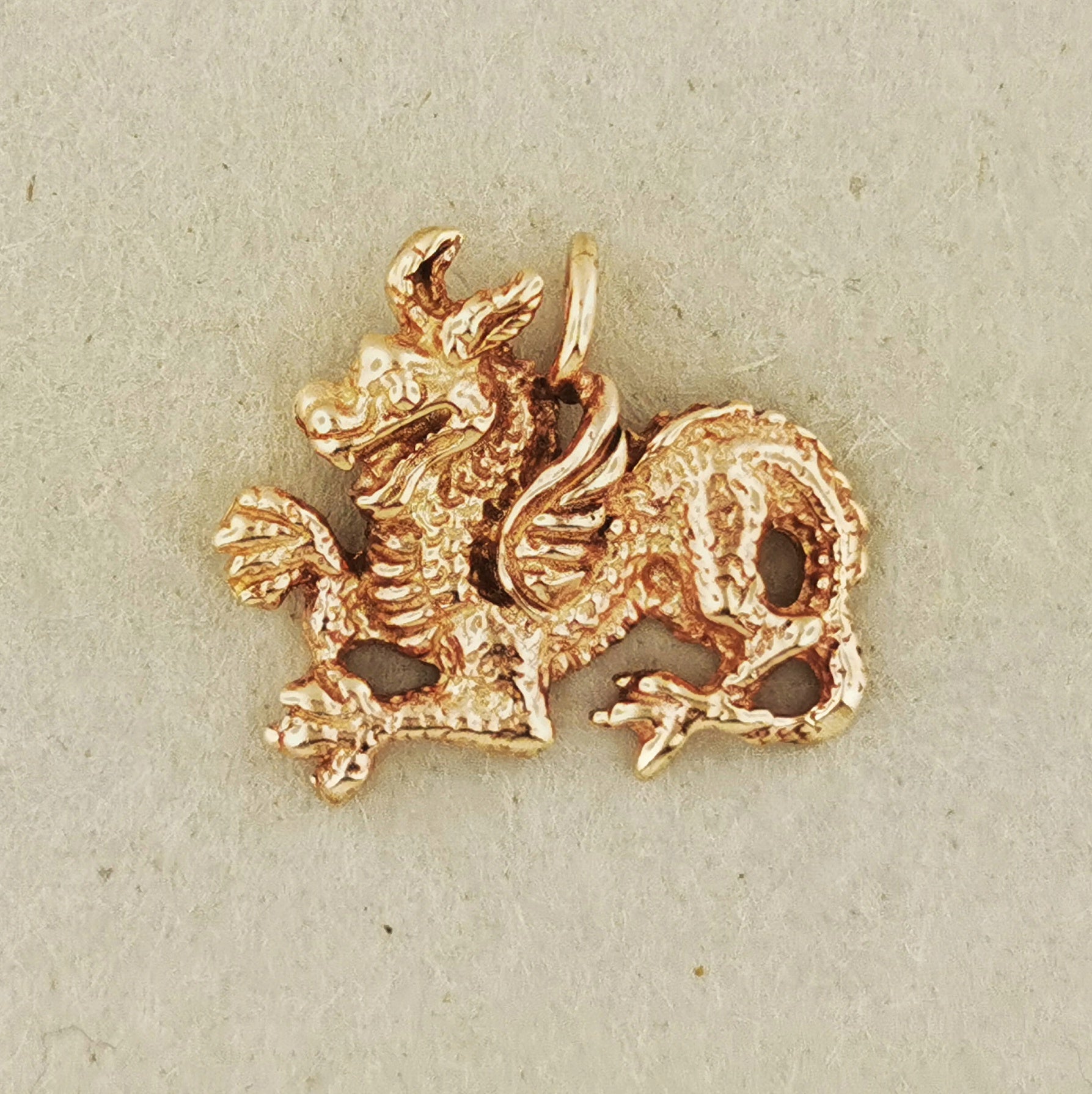 Medieval Dragon Charm in Sterling Silver or Antique Bronze, Dragon Lover Jewelry, Dragon Lover Jewellery, Here Be Dragons, Year Of The Dragon Jewelry, Year Of The Dragon Jewellery, Medieval Dragon Pendant, Bronze Dragon Pendant, Bronze Dragon Necklace, Bronze Dragon Charm, Antique Bronze Dragon Pendant