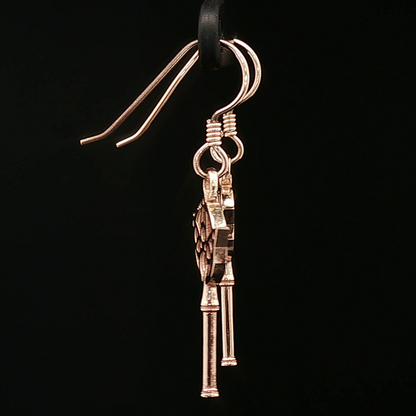 Final Fantasy X Yuna Wand Earrings - Le Dragon Argenté
