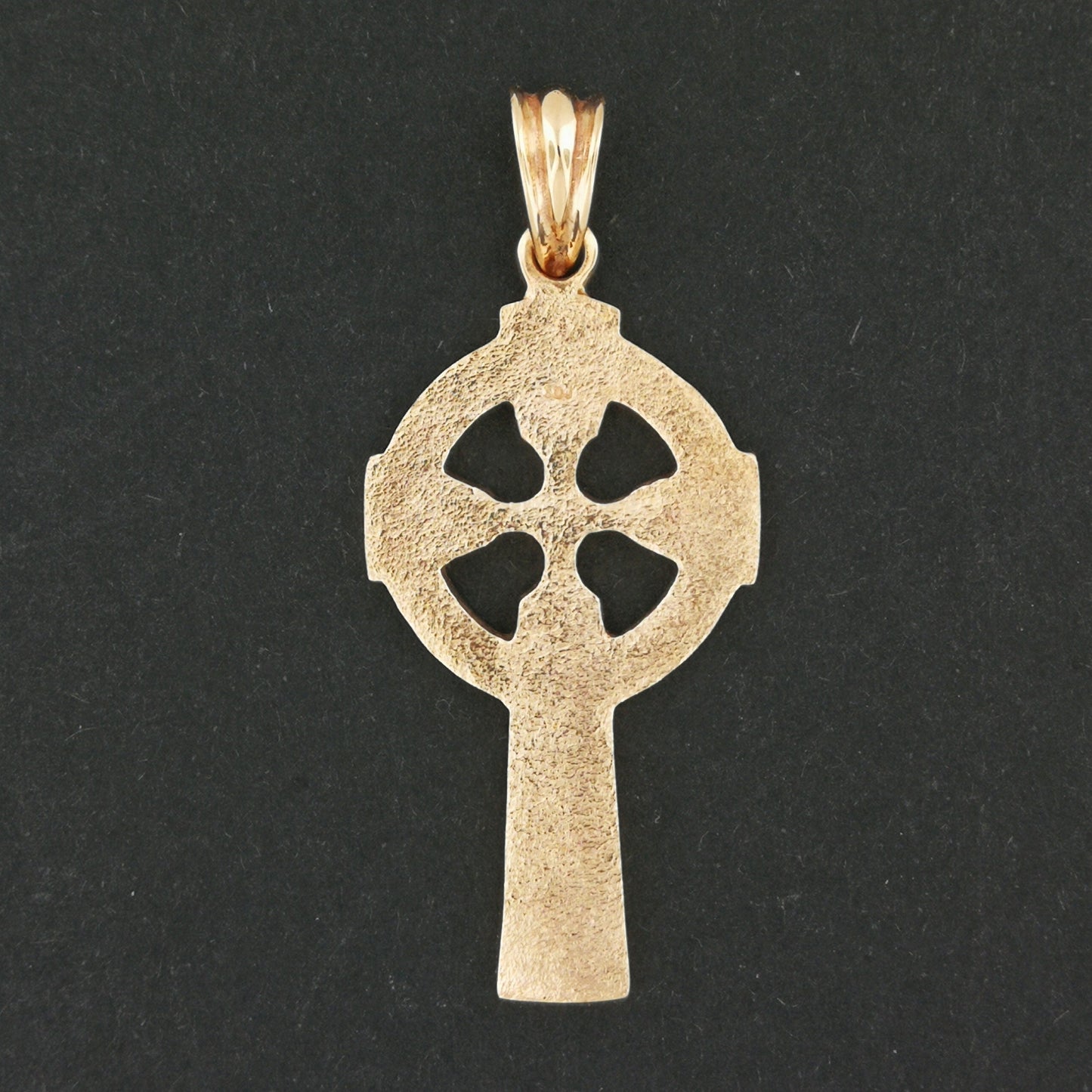 Grande croix celtique en argent sterling ou bronze antique