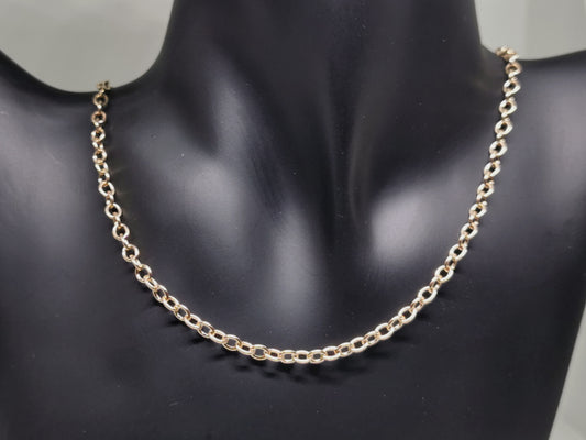 Antique Bronze 3.5mm Oval Cable Chain Made to Order