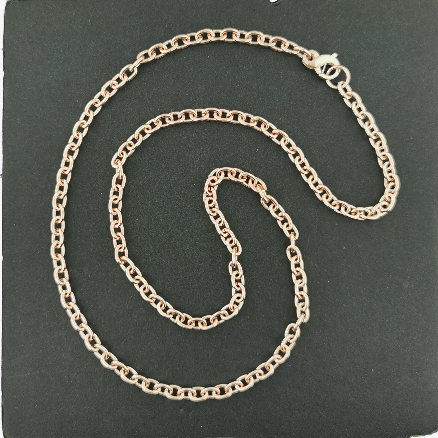 Antique Bronze 3.5mm Oval Cable Chain Made to Order