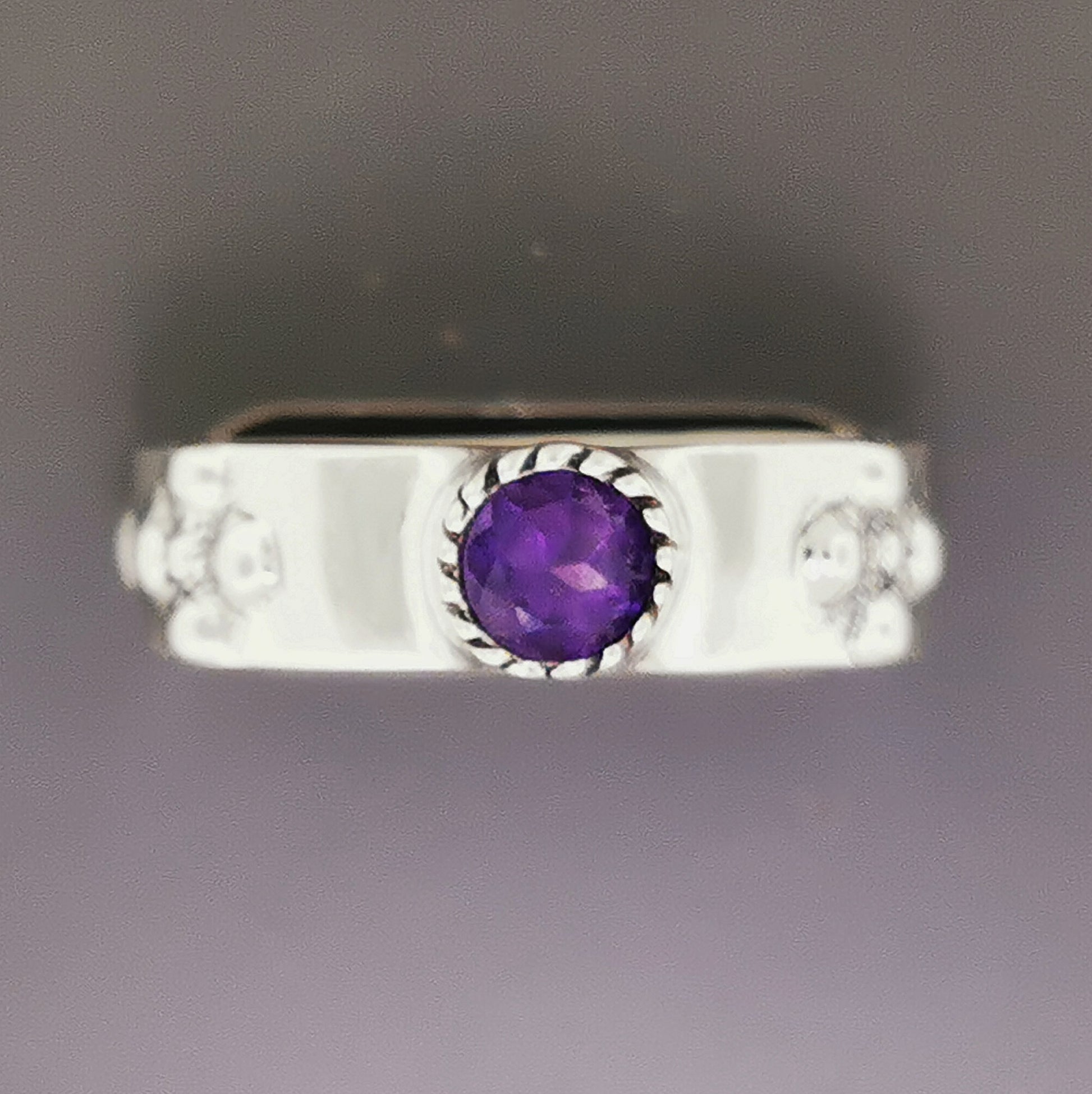 Braidless Howls Moving Castle Ring in Sterling Silver & Natural Gemstone, Howls Moving Castle Engagement Ring Gift, Howl Sophie Ring, Howl's Moving Castle Ring, Anime gemstone ring, Silver Anime Ring, Howl's Moving Castle Wedding Ring