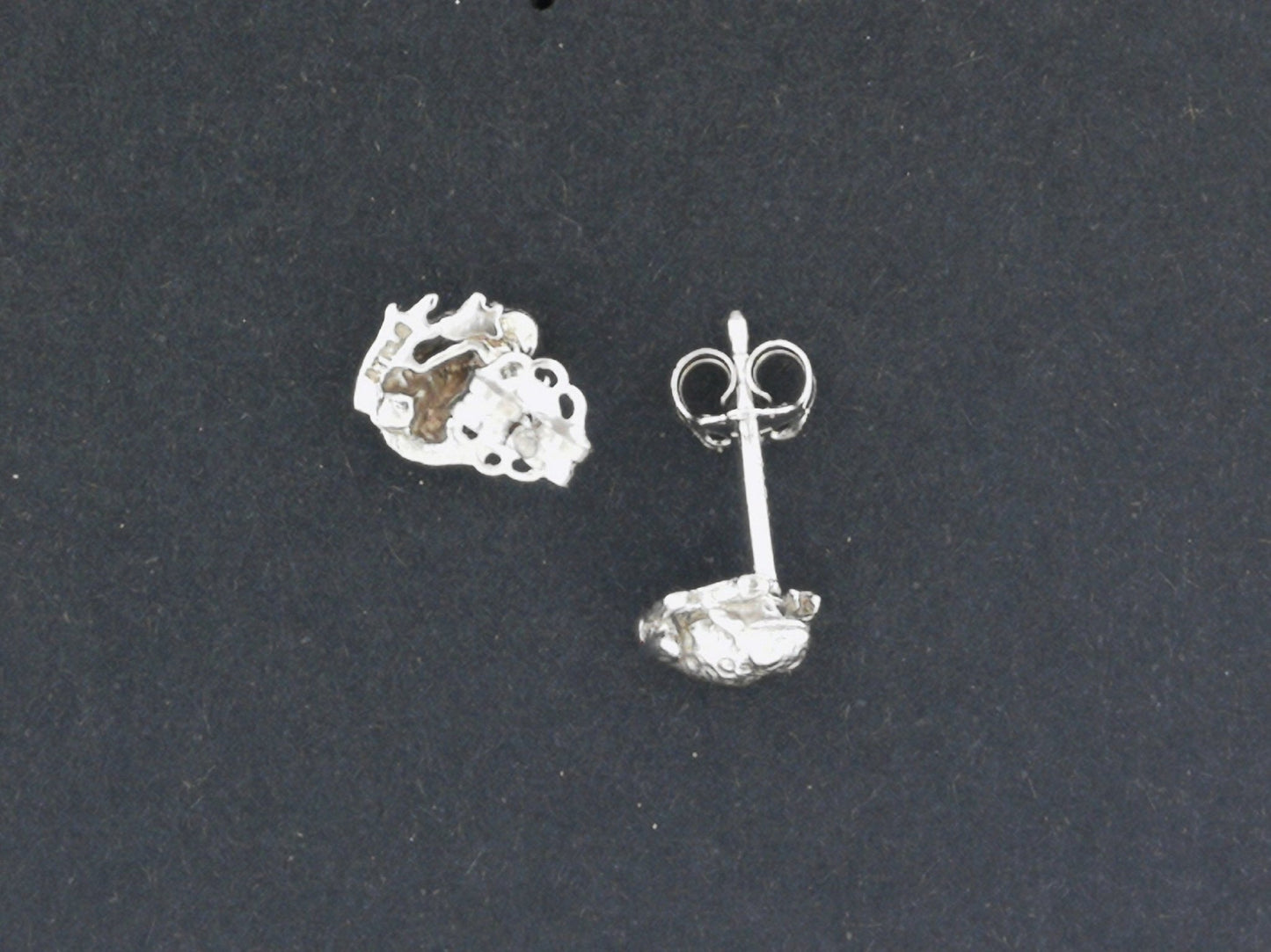 Gold Frog Earrings Made to Order - Le Dragon Argenté - animal earrings - animal jewelery - animal stud earrings