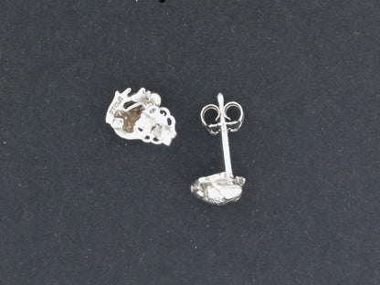 Gold Frog Earrings Made to Order - Le Dragon Argenté - animal earrings - animal jewelery - animal stud earrings