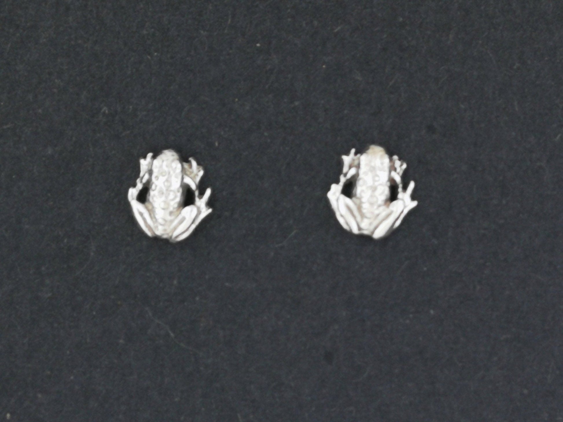 Gold Frog Earrings Made to Order - Le Dragon Argenté - animal earrings - animal jewelery - animal stud earrings