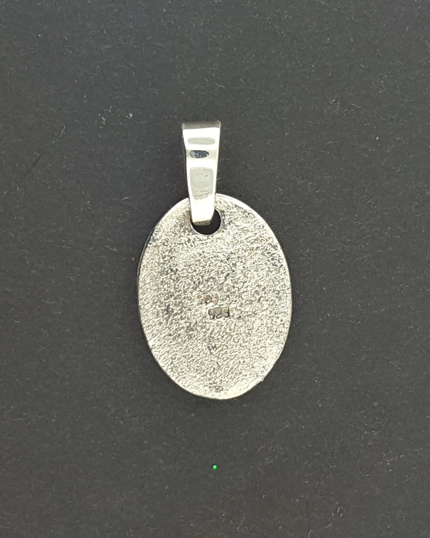 Paw Print Medallion in Sterling Silver or Antique Bronze