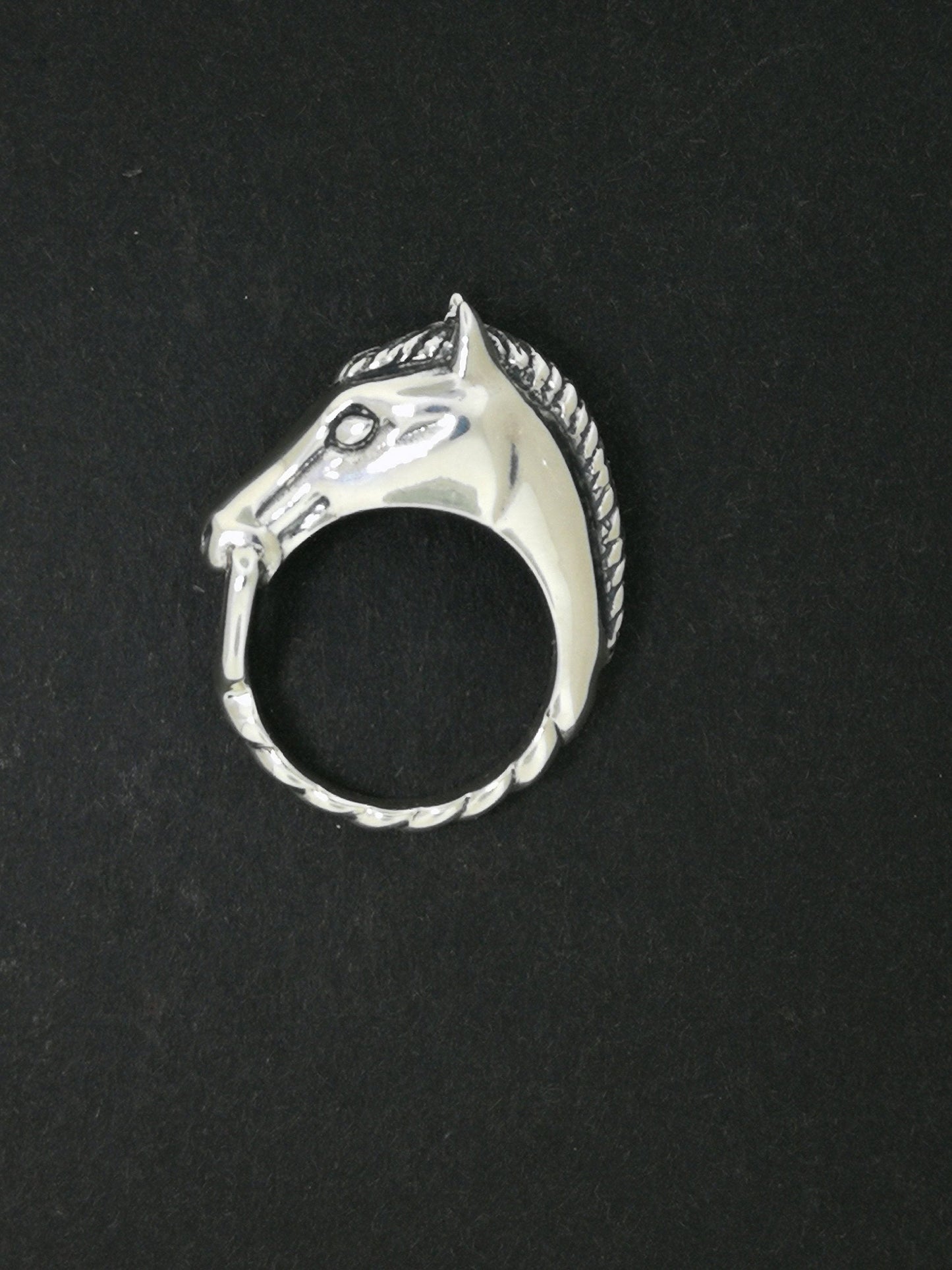 3D Horse Head Ring Sterling Silver, Silver Horse Ring, Sterling Silver Equine Ring, Silver Equestian Ring, Horse Ring In Silver, Silver Horse Jewelry, Silver Horse Jewellery, Silver Animal Jewelry, Horse Lover Jewellery, Unisex Silver Horse Ring