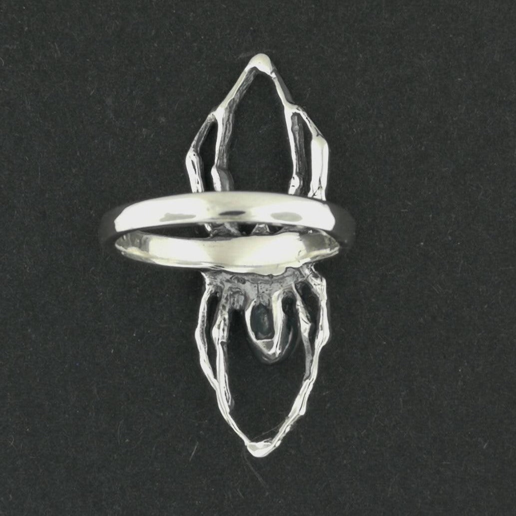 Spider ring in Sterling Silver