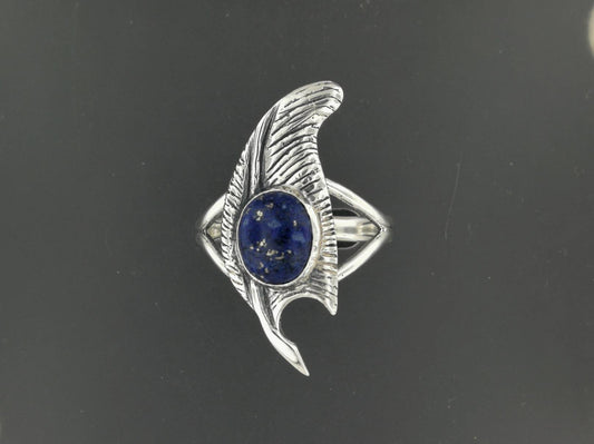 Feather of Ma-at Sterling Silver Ring Made to Order