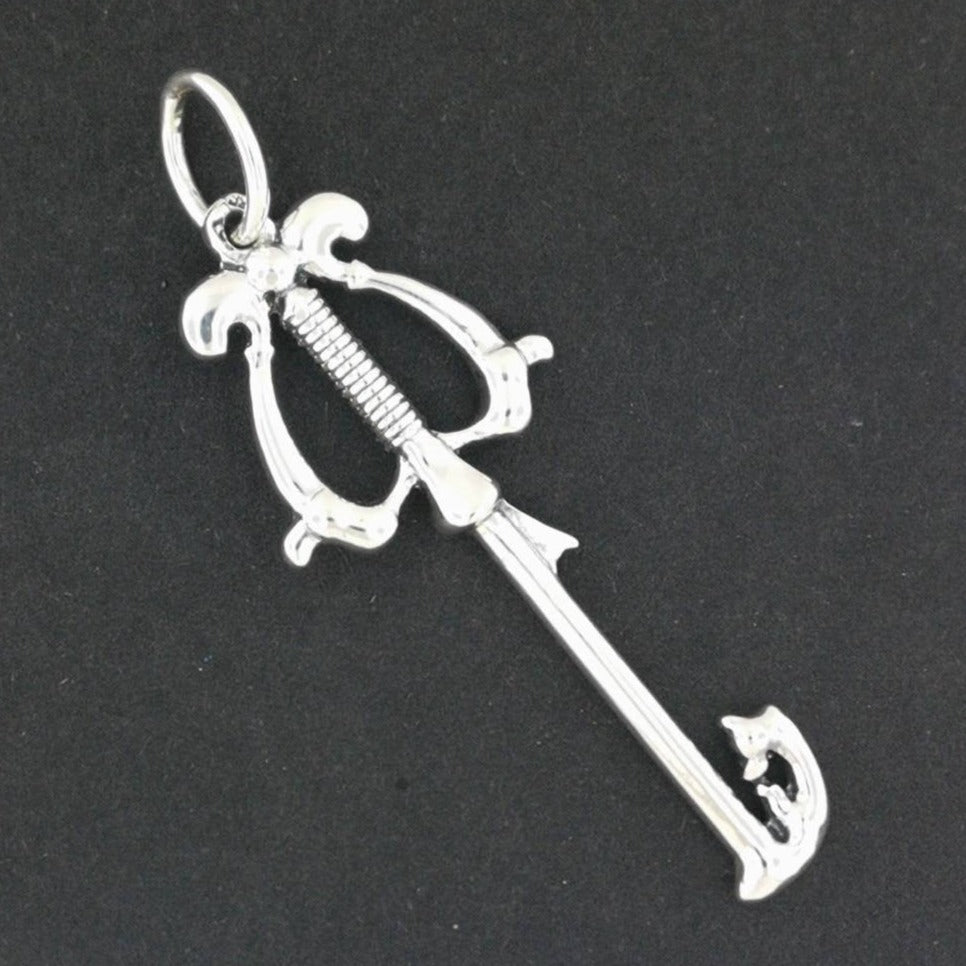 Kingdom Hearts Three Wishes Keyblade Pendant in Sterling Silver or Antique Bronze, Video Game Jewelry, Video Game Jewellery, Silver Video Game Pendant, Bronze Video Game Pendant, Gamer Girl Pendant, Gamer Girl Jewelry, Gamer Girl Jewellry, Gamer Geek Pendant, Gamer Geek Jewelry, KH Keyblade Pendant, Silver Keyblade Pendant, Bronze Keyblade Pendant, Three Wishes Keyblade Pendant, 925 Silver Keyblade, Kingdom Hearts Keyblade Pendant