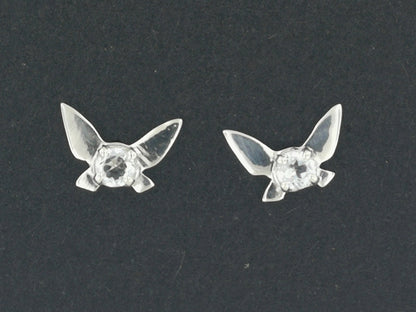 Legend of Zelda Navi Fairy Earrings in Sterling Silver