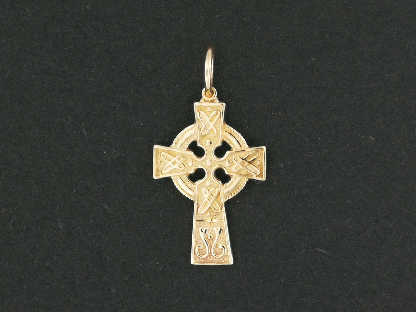 Small Celtic Cross in Gold Made to Order