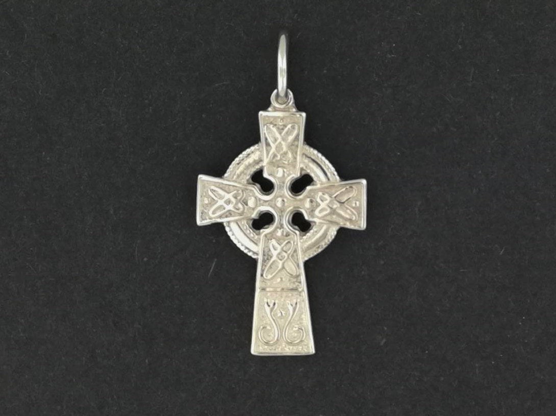 Small Celtic Cross in Gold Made to Order, Gold Celtic Cross, Gold Irish Cross, Celtic Irish Cross Pendant, Gold Cross Pendant, Gold Celtic Jewellery, Gold Celtic Jewelry, Gold Irish Celtic Cross, Gold Celtic Pendant, Irish Celtic Cross Pendant