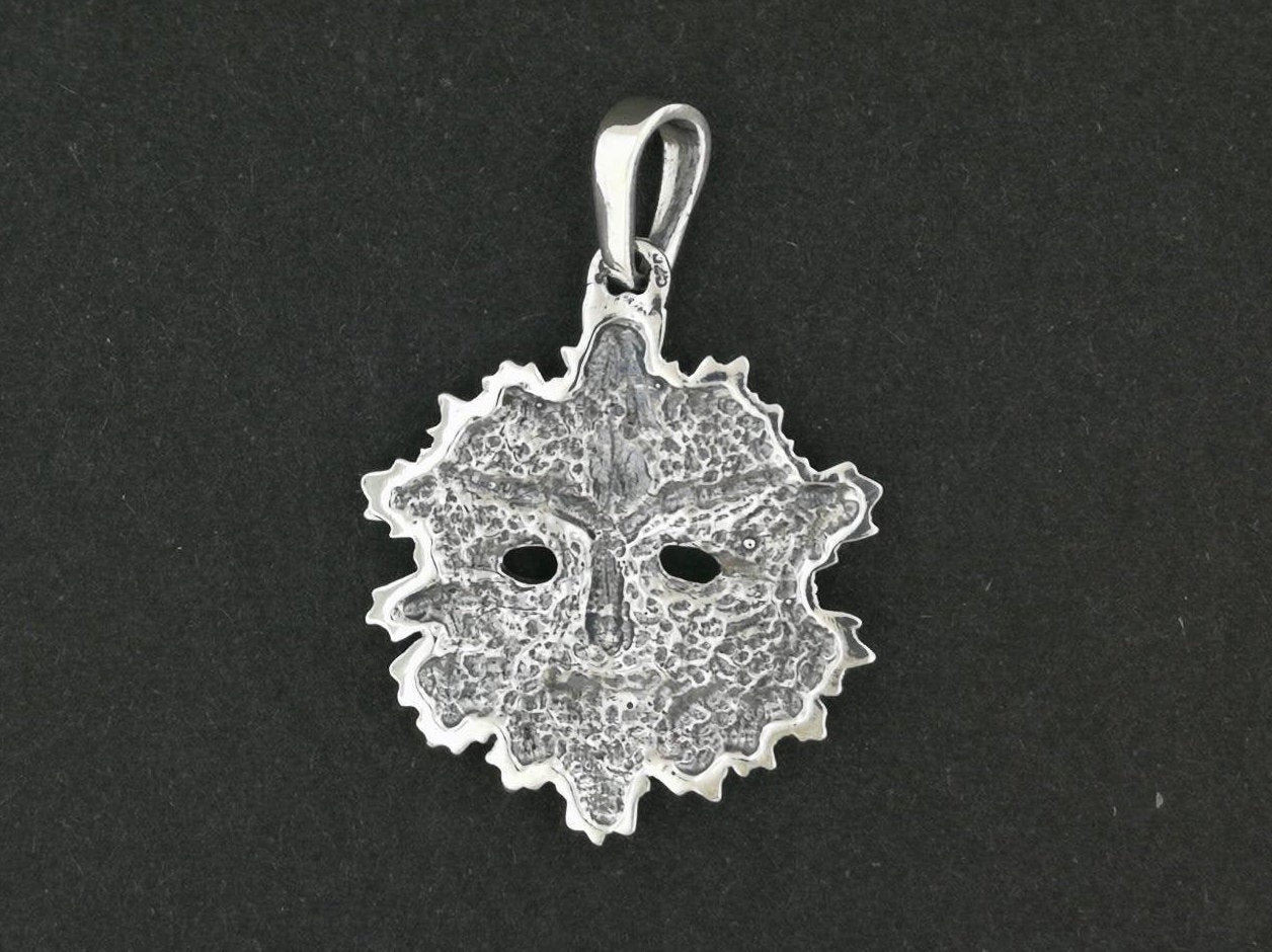 Green Man Pendant With Open Eyes in Sterling Silver or Antique Bronze, Silver Pagan Jewelry, Silver Pagan Jewellery, Bronze Pagan Jewelry, Bronze Pagan Jewellery, Green Man Pendant, Silver Pagan Pendant, Bronze Pagan Pendant, Silver Wiccan Jewelry, Silver Wiccan Jewellery, Bronze Wiccan Jewelry, Bronze Wiccan Jewellery, Sterling Silver Witch Pendant, Antique Bronze Witch Pendant, Silver Greenman Pendant, Bronze Greenman Pendant, Silver Green Man Pendant, Bronze Green Man Pendant, Celtic Pagan Pendant