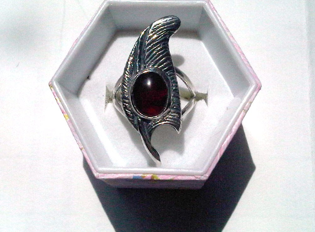 Feather of Ma-at Sterling Silver Ring Made to Order