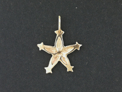 Kingdom Hearts Wayfinder Charm Pendant in Sterling Silver or Antique Bronze