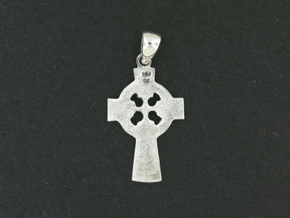 Croix celtique moyenne en argent sterling ou bronze antique