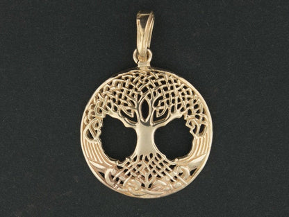 Celtic Tree of Life Pendant in 925 Silver or Bronze, Yggdrasil Tree Pendant Necklace, Norse Tree Necklace Pendant, Pagan Jewelry Gift