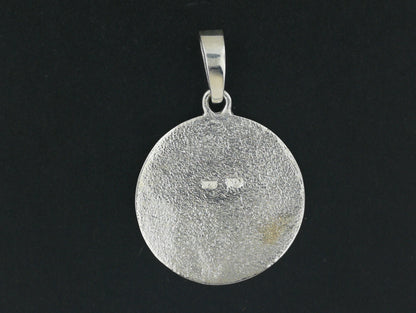 Eye of Horus Medallion in Sterling Silver