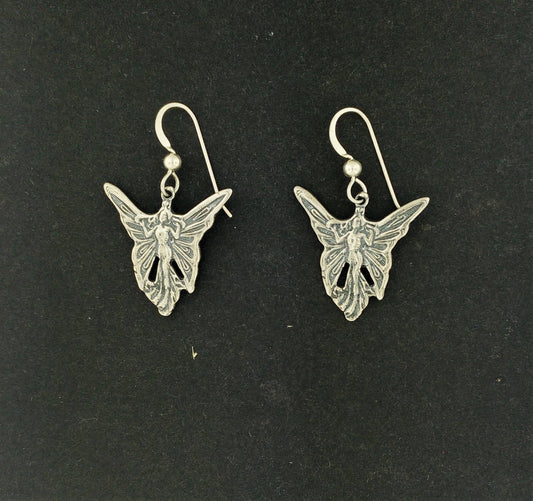 Fairy Earrings in Sterling Silver