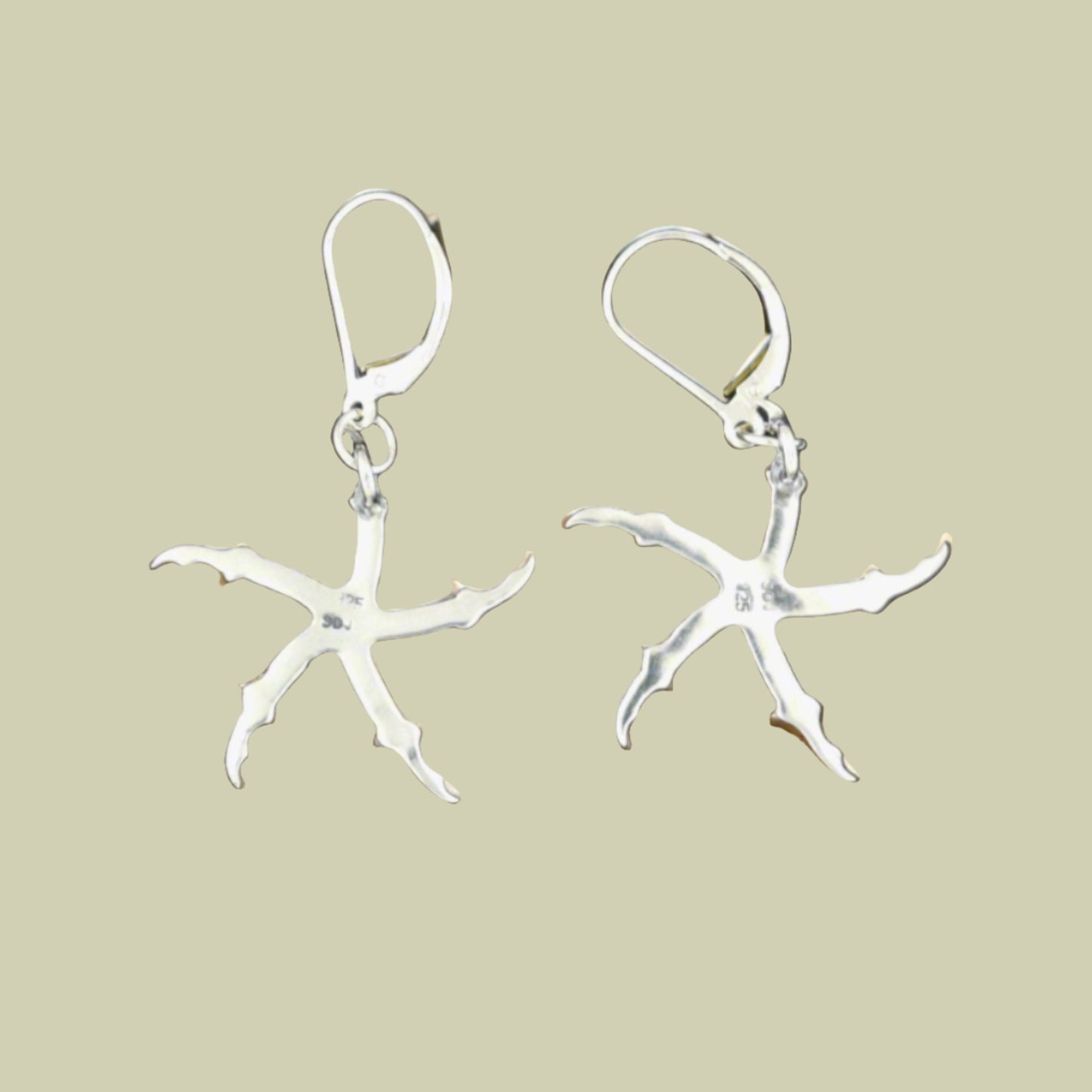 Krull Glaive Earrings in Sterling Silver, Throwing Star Earrings, 80s Sci-Fi Earrings, Pop Culture Movie Earrings, Geeky Silver Earrings, Sci-Fi Jewelry, Silver Sci-Fi Earrings, Geek Gift For Her, Silver Krull Earrings, Silver Scifi Jewelry