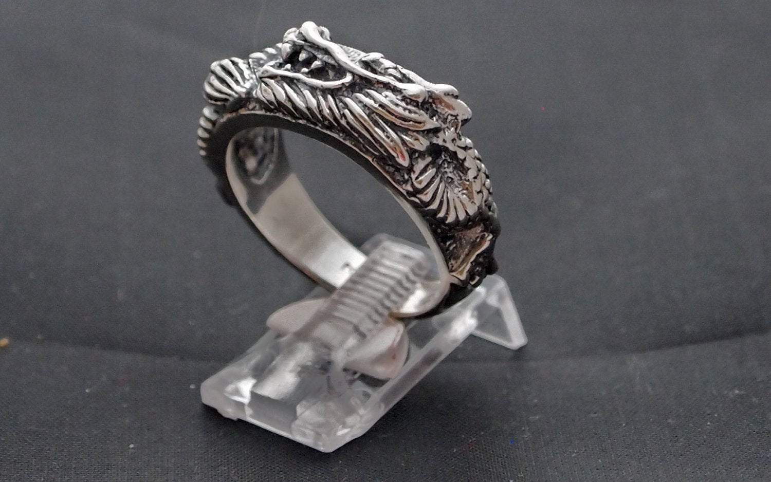 Asian Dragon Band In Sterling Silver or Antique Bronze, Silver Dragon Ring, Asian Dragon Ring, Silver Dragon Band, Here Be Dragons, Silver Fantasy Jewelry, Silver Fantasy Jewellery, 925 Silver Dragon Ring, Chinese Dragon Ring, Mens Dragon Ring, Mens Silver Dragon Ring, Mens Silver Dragon Jewelry, Mens Silver Dragon Jewellery
