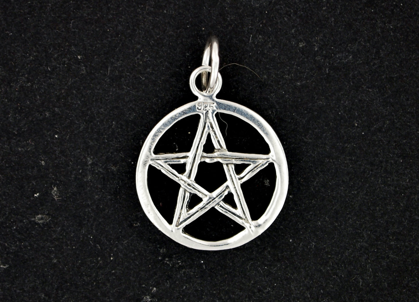 Small Two Sided Pentacle Pendant in 925 Silver or Bronze, Small Pentacle Charm Jewelry, Small Star Charm, Jewellery Gift for Wicca Pagan, Sterling Silver Pentacle Pendant, Pagan Pentacle Pendant, Small Pentacle Pendant, Sterling Silver Pagan Pendant